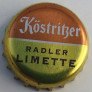 Kronkorken Köstritzer Deutschland 2019 2010er gold Köstritzer Radler Limette