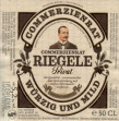 Ediketten Riegele Commerzienrat Deutschland Bier 01.2025 MHD auf Kronkorken