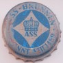 Kronkorken ASS-Quelle Deutschland 1970 1970er blau ASS Brunnen bekannt seit 1489