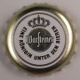Kronkorken Warsteiner Deutschland 2009 2000er weiß Warsteiner Eine Königin unter den Bieren