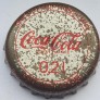 Kronkorken Coca-Cola Deutschland 1980 1980er silber Coca-Cola Schutzmarke 0,2l Abgefüllt in Offenbach/Main Peter Herdt & Söhne Mit Genehmigung der Coca-Cola GmbH Essen
