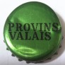Kronkorken Provins Schweiz 1975 1970er grün Provins Valais