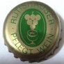 Kronkorken Rutishauser Schweiz 1975 1970er grün Rutishauser pflegt Wein