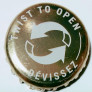 Kronkorken Universal? Frankreich 2024 2020er gold Twist to open Dévissez