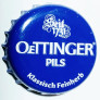 Kronkorken Oettinger Deutschland 2024 2020er blau Oettinger Pils Klassisch Feinherb seit 1731