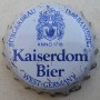 Kronkorken Kaiserdom Bier Deutschland 1979 1970er weiß Kaiserdom Bier Bürgerbräu D-86 Bamberg West-Germany anno 1718
