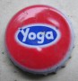 Kronkorken Yoga Albicocca Italien rot Yoga