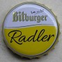 Kronkorken Bitburger Deutschland 2014 2010er gelb Bitburger Radler bitte ein Bit