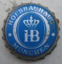 Kronkorken Hofbräu Deutschland 1970 1970er blau HB Hofrbräuhaus München