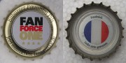 Kronkorken Bitburger Deutschland 2016 2010er weiß FAN FORCE ONE Bitburger Premium Pils jetzt mitmachen: fanforce.de
