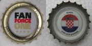 Kronkorken Bitburger Deutschland 2016 2010er weiß FAN FORCE ONE Bitburger Premium Pils jetzt mitmachen: fanforce.de
