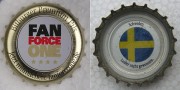 Kronkorken Bitburger Deutschland 2016 2010er weiß FAN FORCE ONE Bitburger Premium Pils jetzt mitmachen: fanforce.de
