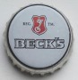 Kronkorken Beck's Deutschland 2005 2000er weiß BECK`S REG. TM.
