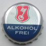 Kronkorken Beck's Deutschland 2014 2010er silber ALKOHOLFREI