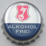 Kronkorken Beck's Deutschland 2016 2010er silber ALKOHOLFREI