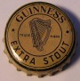 Kronkorken Guinness Irland, Republik 1980 1980er ocker Guinness Extra Stout Trade Mark