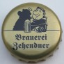 Kronkorken Mönchsambach Deutschland 2015 2010er gold Brauerei Zehendner