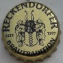 Kronkorken Reckendorfer Deutschland 2013 2010er gold Reckendorfer Brautradition Seit 1597