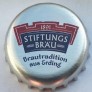 Kronkorken Stiftungsbräu Deutschland 2016 2010er silber Stiftungsbräu Brautradition aus Erding 1891