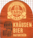 Ediketten Faust Krausen, Naturtrüb Deutschland Bier 04.2024 4106120009537