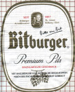 Ediketten Bitburger Pils Deutschland Bier 03.2022