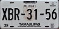 Nummernschilder / Kfz-Kennzeichen Mexiko 2004 2000er Tamaulipas