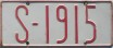 Nummernschilder / Kfz-Kennzeichen Finnland 1952 1950er