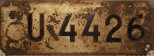 Nummernschilder / Kfz-Kennzeichen Finnland 1939 1930er