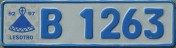 Nummernschilder / Kfz-Kennzeichen Lesotho 1979 1970er