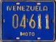 Nummernschilder / Kfz-Kennzeichen Venezuela 1960 1960er