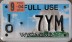 Nummernschilder / Kfz-Kennzeichen USA 2000 2000er Wyoming WY