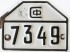 Nummernschilder / Kfz-Kennzeichen Bulgarien 1944 1940er