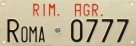 Nummernschilder / Kfz-Kennzeichen Italien 1993 1990er