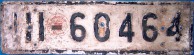 Nummernschilder / Kfz-Kennzeichen Deutschland 1906 1900er