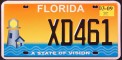Nummernschilder / Kfz-Kennzeichen USA 2006 2000er Florida FL