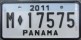 Nummernschilder / Kfz-Kennzeichen Panama 2011 2010er