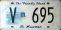 Nummernschilder / Kfz-Kennzeichen Niederländische Antillen 2010 2010er St. Maarten