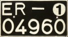Nummernschilder / Kfz-Kennzeichen Eritrea 1993 1990er