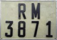 Nummernschilder / Kfz-Kennzeichen Äquatorialguinea, Rep. 1963 1960er Rio Muni