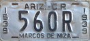 Nummernschilder / Kfz-Kennzeichen USA 1939 1930er Arizona AZ