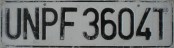 Nummernschilder / Kfz-Kennzeichen Jugoslawien 1992 1990er UN