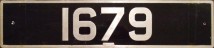 Nummernschilder / Kfz-Kennzeichen Dominica 1921 1920er