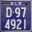 Nummernschilder / Kfz-Kennzeichen Australien 1997 1990er Queensland QLD