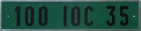 Nummernschilder / Kfz-Kennzeichen Mauritius, Republik 1992 1990er Indian Ocean Commission