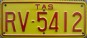 Nummernschilder / Kfz-Kennzeichen Australien 1998 1990er Tasmania