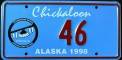 Nummernschilder / Kfz-Kennzeichen USA 1998 1990er Alaska AK tribe