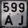 Nummernschilder / Kfz-Kennzeichen Deutschland 1957 1950er