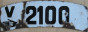 Nummernschilder / Kfz-Kennzeichen Dänemark 1930 1930er V = Randers